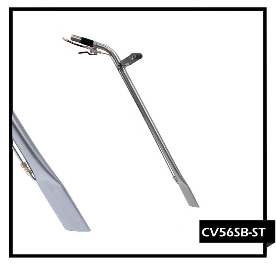 PMF 56" Internal Spray Crevice Tool with brass valve and extended reach
