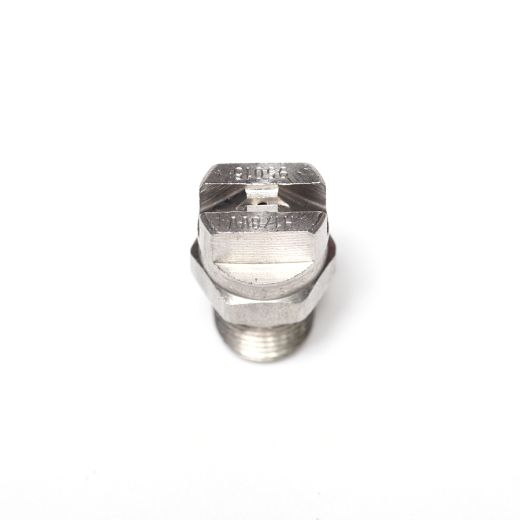 1/8" MPT flat fan Vee jet nozzle for pressure washers