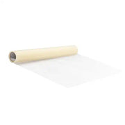 Presto 36" carpet protection film roll with clear polyethylene material ready for jobsite use
