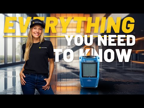 Beginner’s guide to Dri-Eaz Dehumidifiers explaining setup, controls, and best practices for water damage restoration