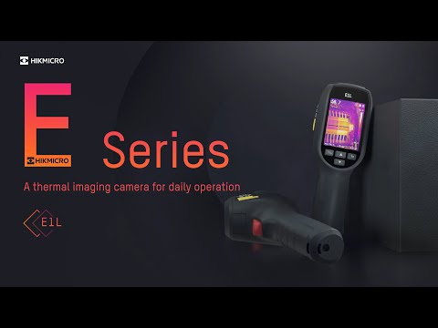product video showcasing hikmicro e1l thermal camera features and field use
