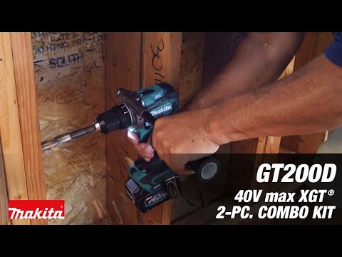 job site video of makita gdt01 impact driver being used for structural fastening
