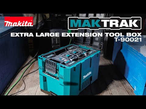 Makita T-90021 MAKTRAK™ Extra Large Tool Box – 100 lb Capacity