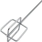 Angled view of the QEP Super Mixer Paddle showing spiral blade design
