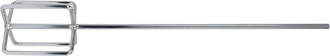 Side profile of the QEP Super Mixer Paddle displaying 24-inch shaft and 5-inch blade
