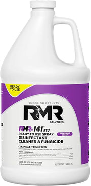 Front view of RMR-141 RTU Disinfectant jug showing label and handle
