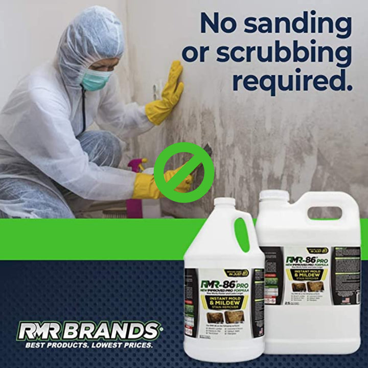 RMR-86 Pro Instant Mold & Mildew Stain Remover - 1 Gal.