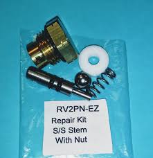 RV2PN-EZ Repair Kit S/S Stem With Nut