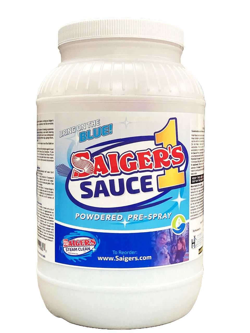 Saiger’s Sauce 1 – Professional Carpet Cleaning Powder