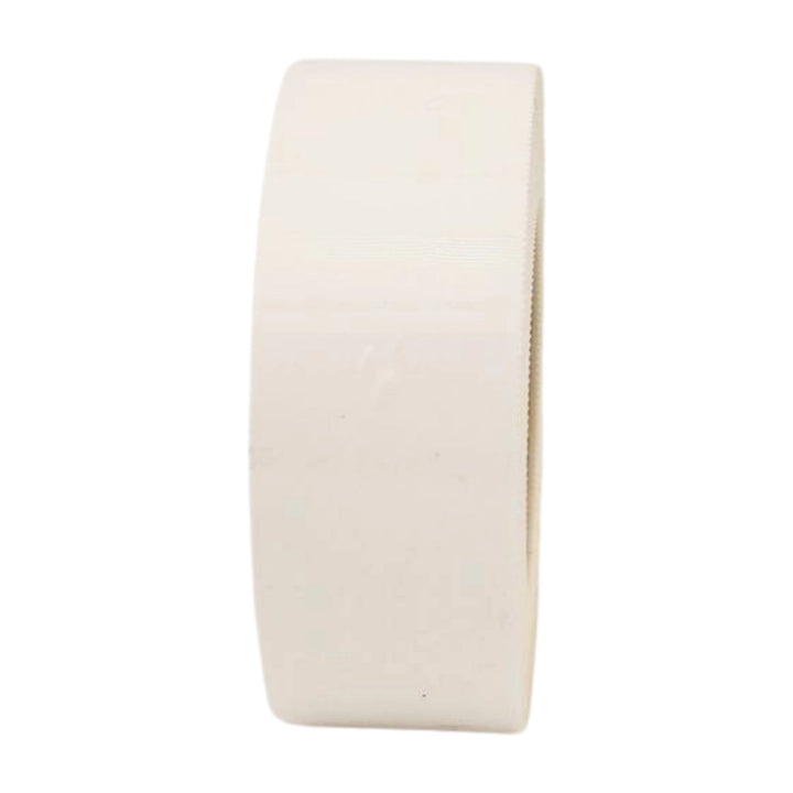 Side profile of DefendFR white flame-retardant containment tape roll
