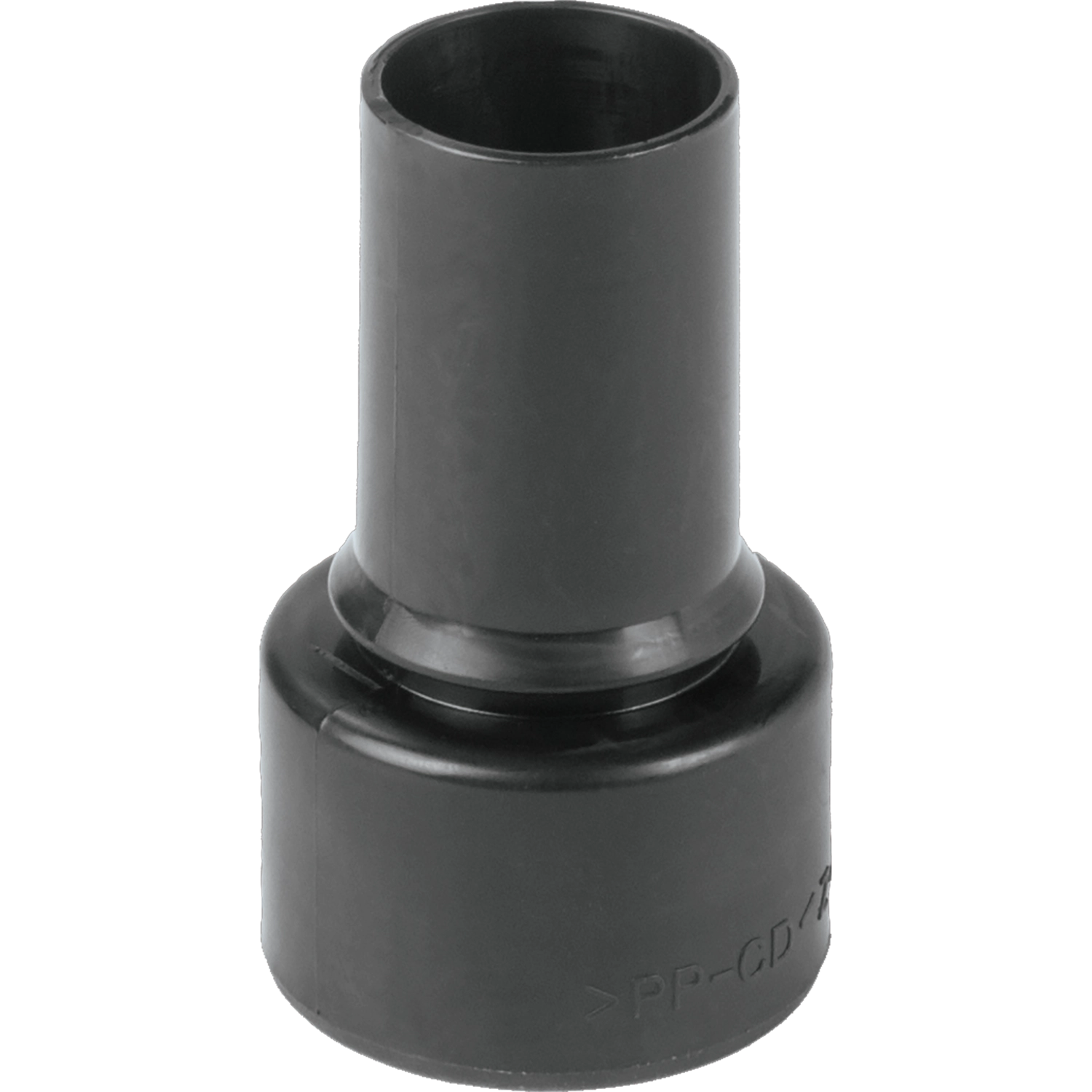 makita 22mm adapter sitting upright showing thread opening
