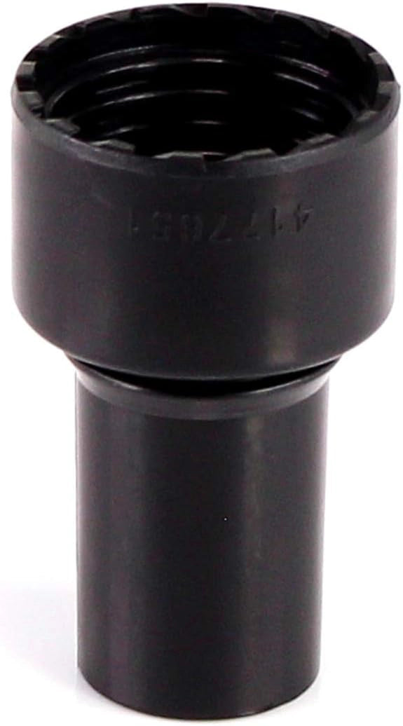 makita tool cuff adapter 22mm sitting upside down with base exposed
