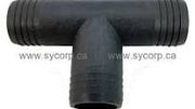 Injectidry 1.25" Push-to-Connect Small T – Durable Drying Connector