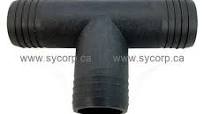 Injectidry 1.25" Push-to-Connect Small T – Durable Drying Connector