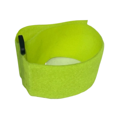SOS high visibility Velcro strap circled to highlight visibility and organization capability
