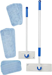 Sphergo surface cleaning kit mop heads including small and large pads for multi-surface use
