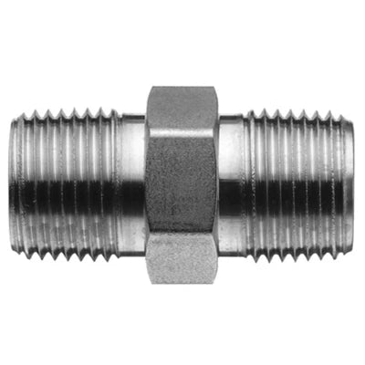 Stainless Steel Hex Nipple 1/8"x1/8"