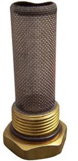 1/2" Bypass Y-Strainer Filter – Coarse Mesh, Long Body