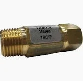 3/8" Thermo Valve – 190° High-Temp Brass Relief Valve
