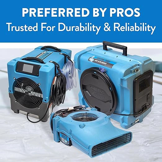 Three blue professional restoration tools, including Velo Pro, labeled “preferred by pros”

