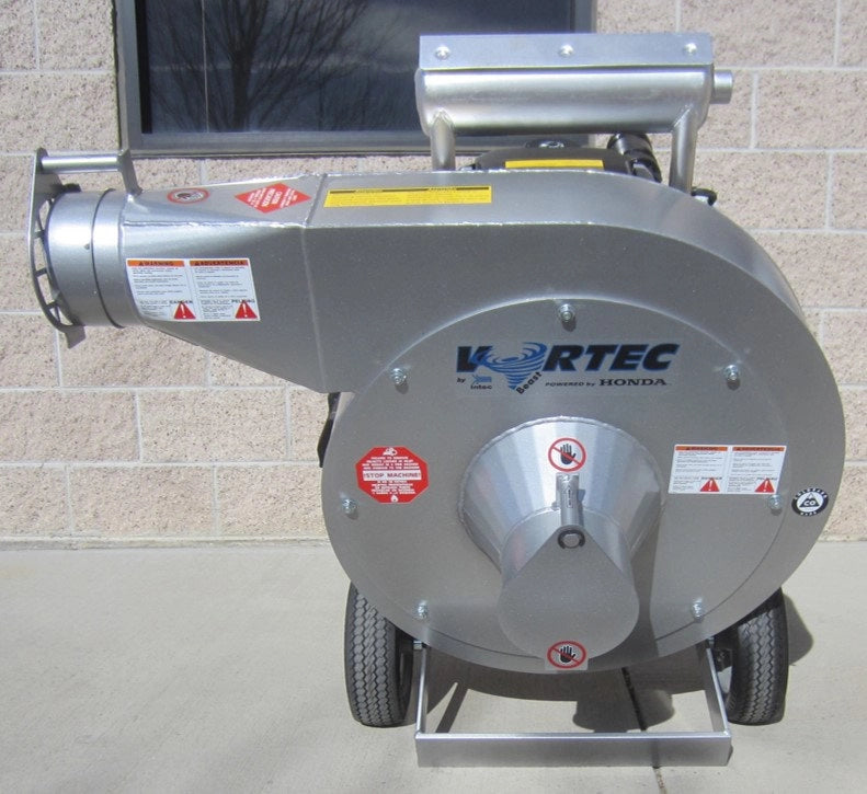 Side top angle of Vortec Beast showing engine position and frame design
