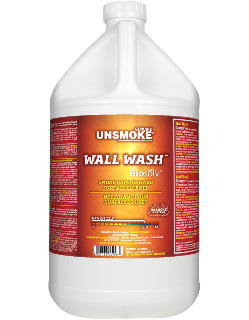 Unsmoke Wall Wash with Biosolv 1 Gallon