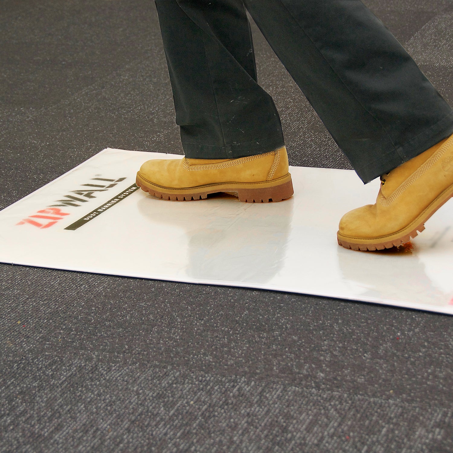 ZipWall® Mat - Non-skid base Adhesive Sheets (30 sheets)