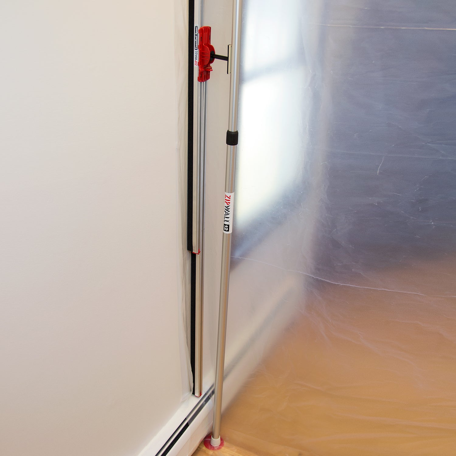 ZipWall Span Kit - Seal a Dust Barrier in Minutes without Tape