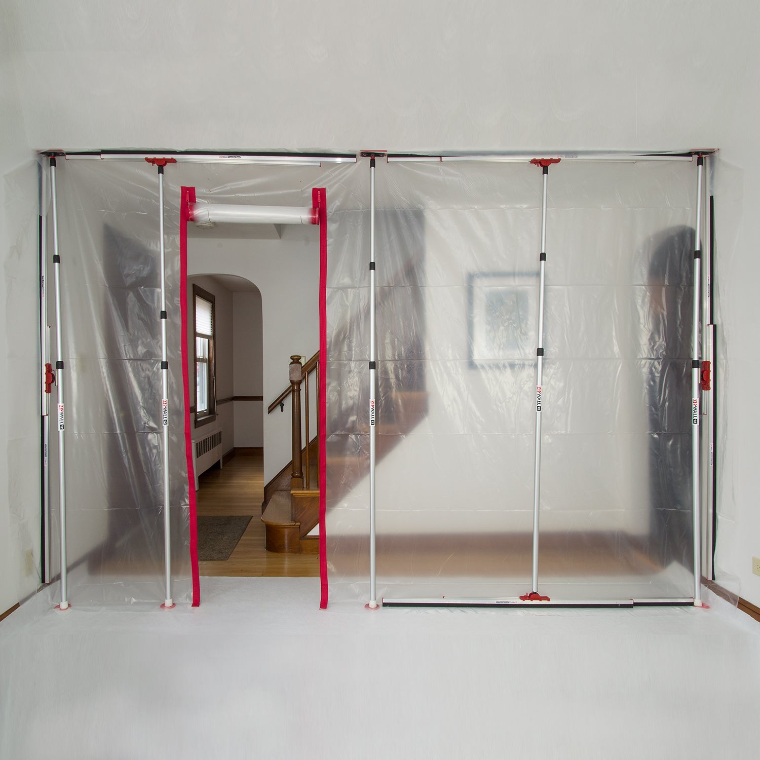 ZipWall Span Kit - Seal a Dust Barrier in Minutes without Tape