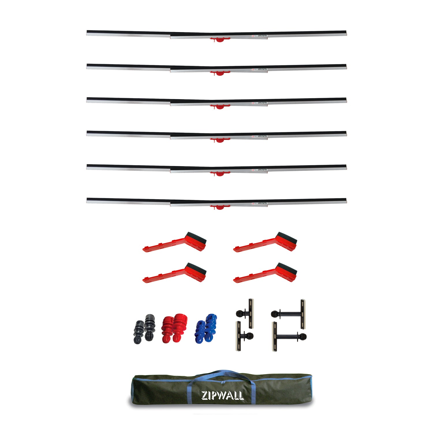 ZipWall Span Kit - Seal a Dust Barrier in Minutes without Tape